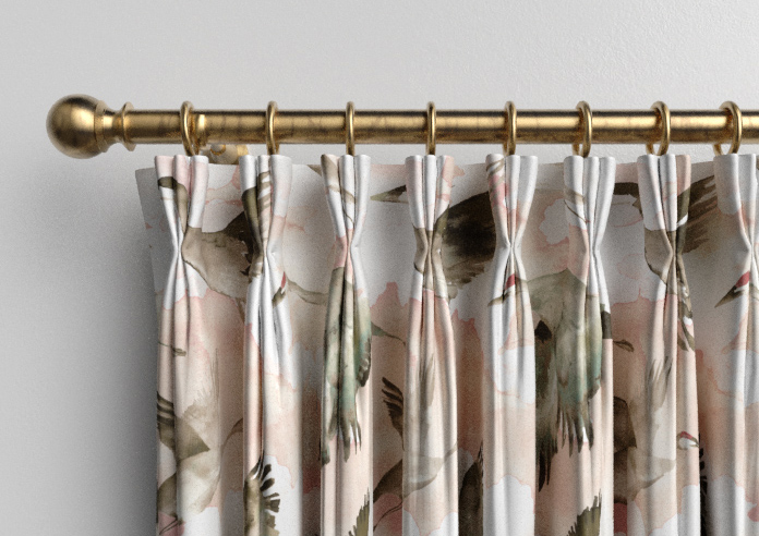 Flyway, Blush - Made to Measure Curtains - Image 11